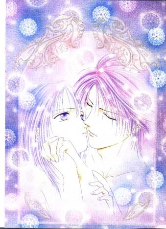 un baiser de lumire